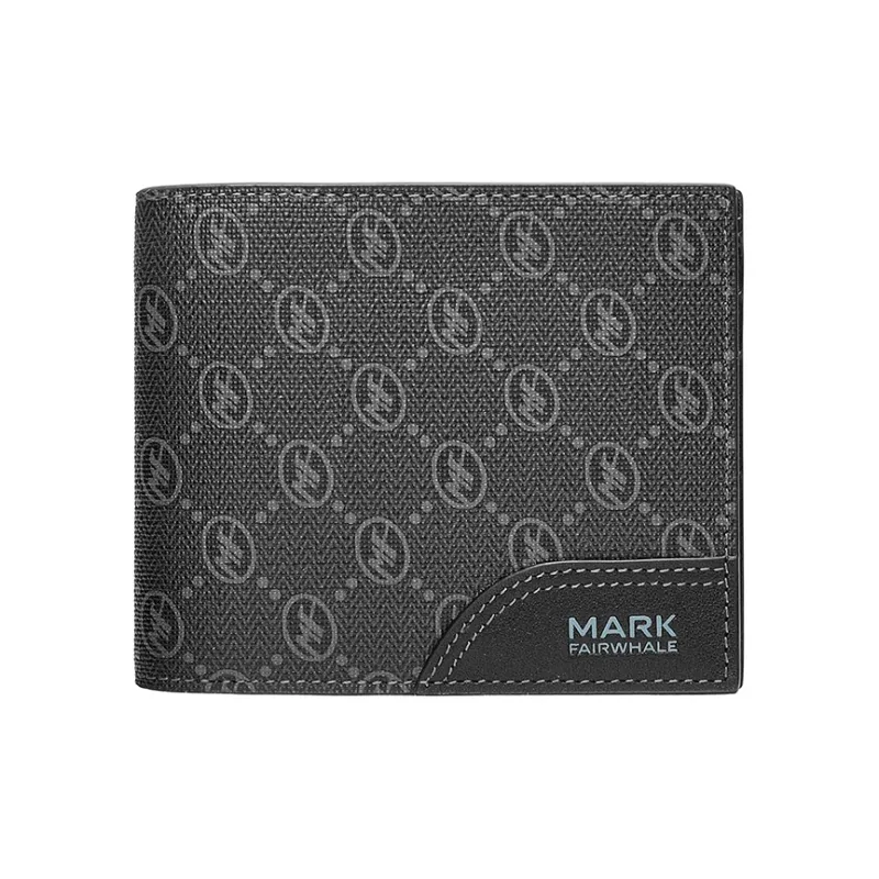 FAIRWHALE Pvc Wallet Men's Black-1
