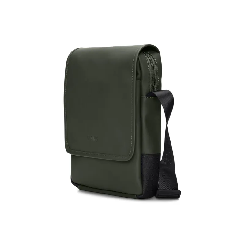 Rains Polyester Blend With Polyurethane Shoulder Bag Regular Unisex Black/Green/Gray/Bay Blue-1
