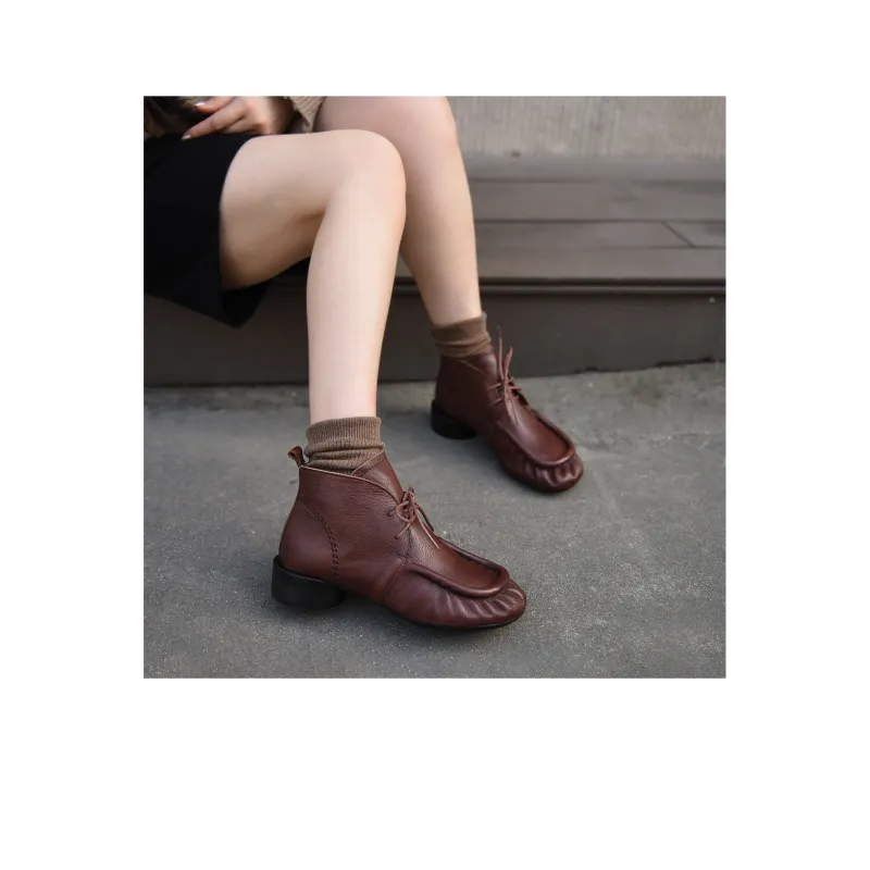 ARTMU Ankle Boots Women's Brown/Black-9
