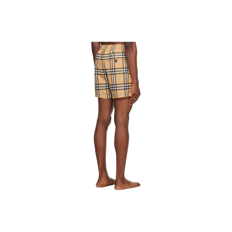 Burberry Swimming Shorts Men's Orange-1