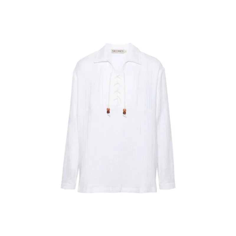 SIEDRES Carlos Textured Cotton Sweatshirt-5