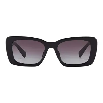 MIU MIU Plate And Metal Square Sunglasses Women's Black/Pink/White/Tortoiseshell