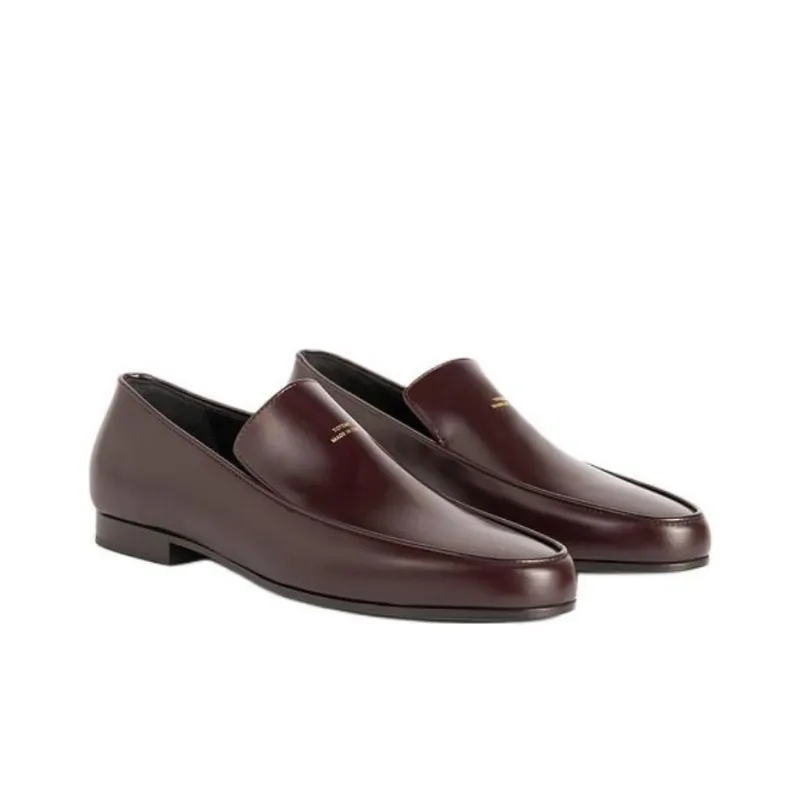 TOTEME Logo-embellished Leather Loafers Women's-2