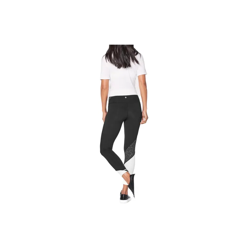 Lululemon Wunder Under Athletic Trousers Women's Black White-1