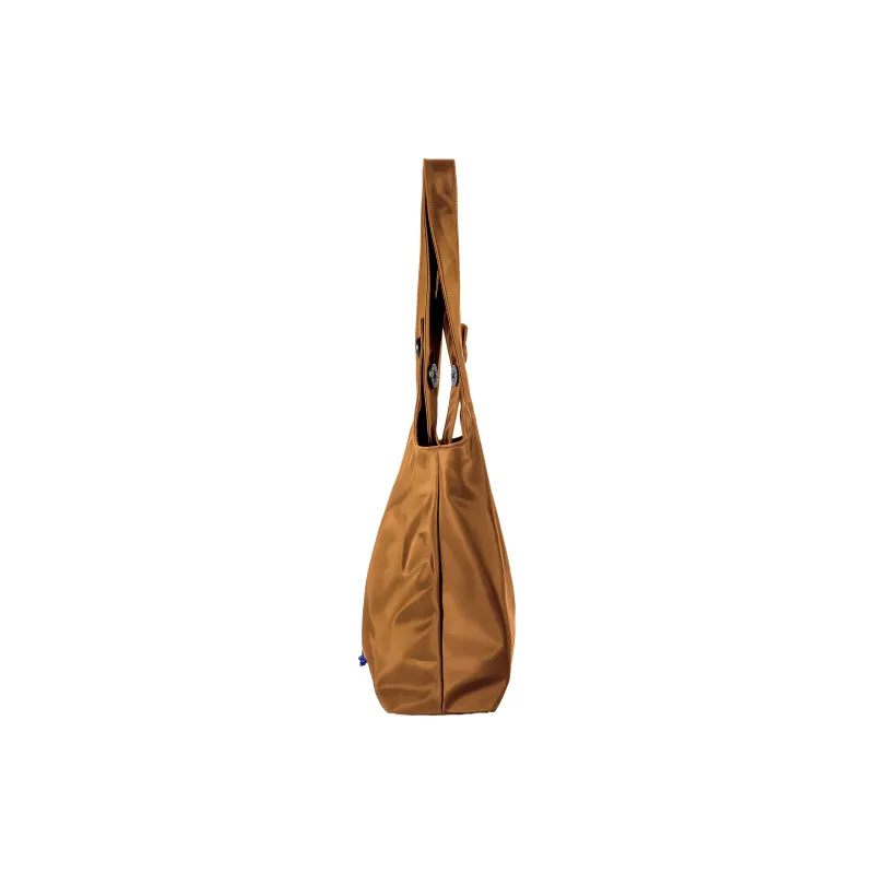 NAUTICA Nylon Shoulder Bag Small Size Unisex Royal Blue/Black/Brown-14