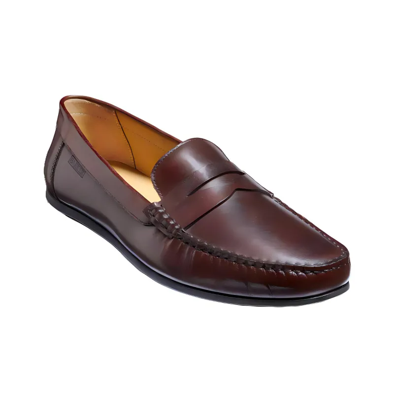 BARKER Jamie Loafers Men's Chestnut-1
