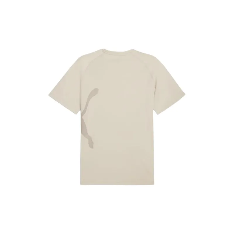 PUMA Big CatTraining Train T-Shirt Men's Desert Dust-1