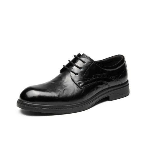 AOKANG Dress Shoes Men Low-Top