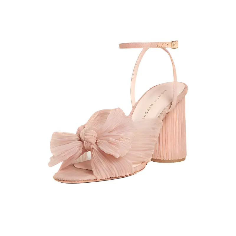 Loeffler Randall Camellia Beauty Strap Sandals 9cm Women's Pink-2