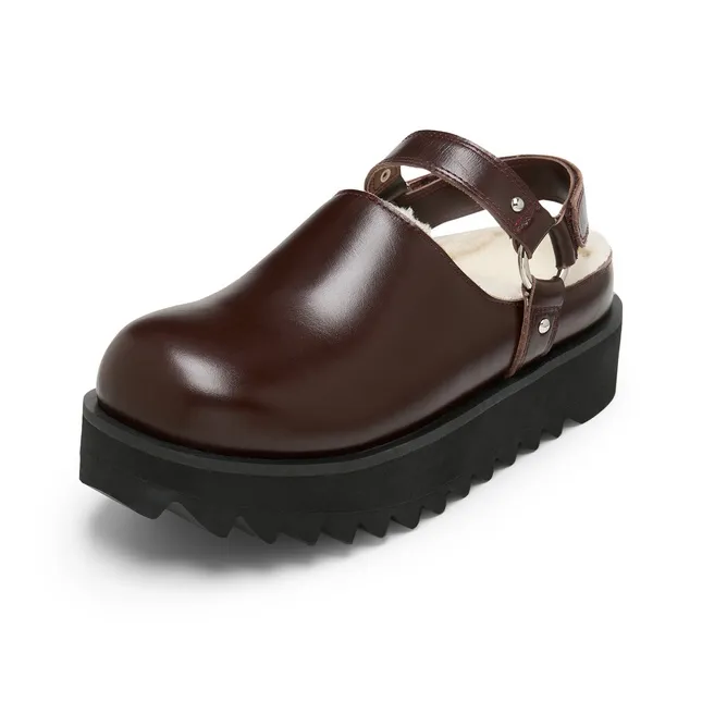 Lost In Echo Outer Platform Height Increasing Double Straps With Hook and Loop Buckle Boots-19