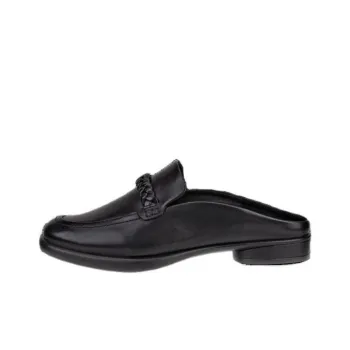 Ecco Slip Resistant Wrap toe Slippers Women's Black