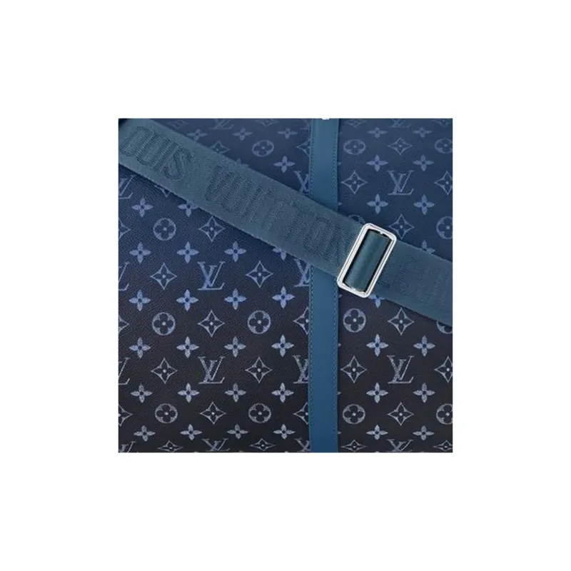LOUIS VUITTON Keepall Leather Trim Monkey Bag Travel Bag Men's-2