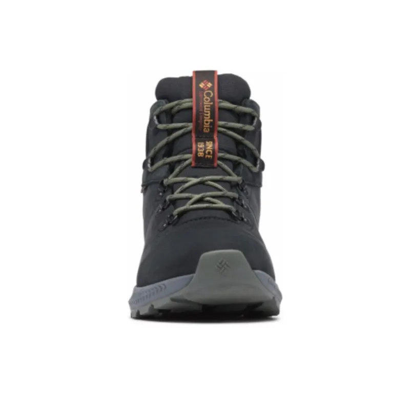 Columbia Landroamer Slip Resistant Waterproof High Top Outdoor Shoes Men's Black Gray-2