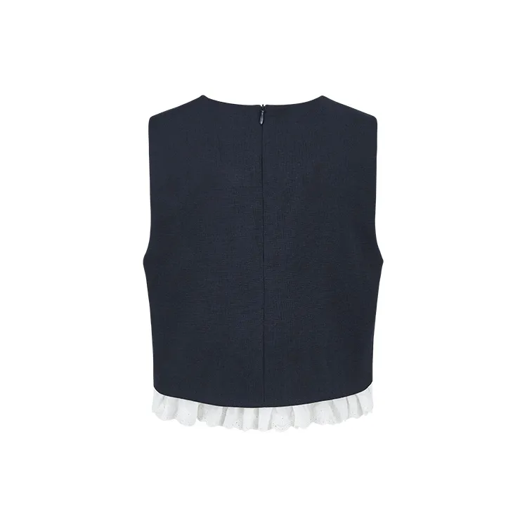 URBAN REVIVO Shirt Women's Ink Blue-1