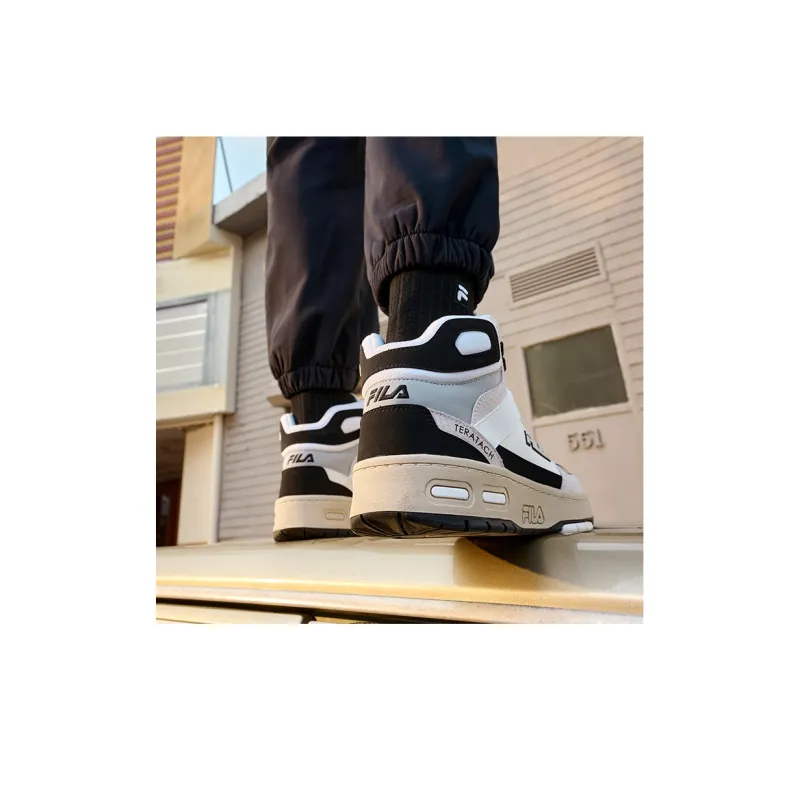 FILA FUSION Teratach Skate Shoes 'White Grey Black'-6