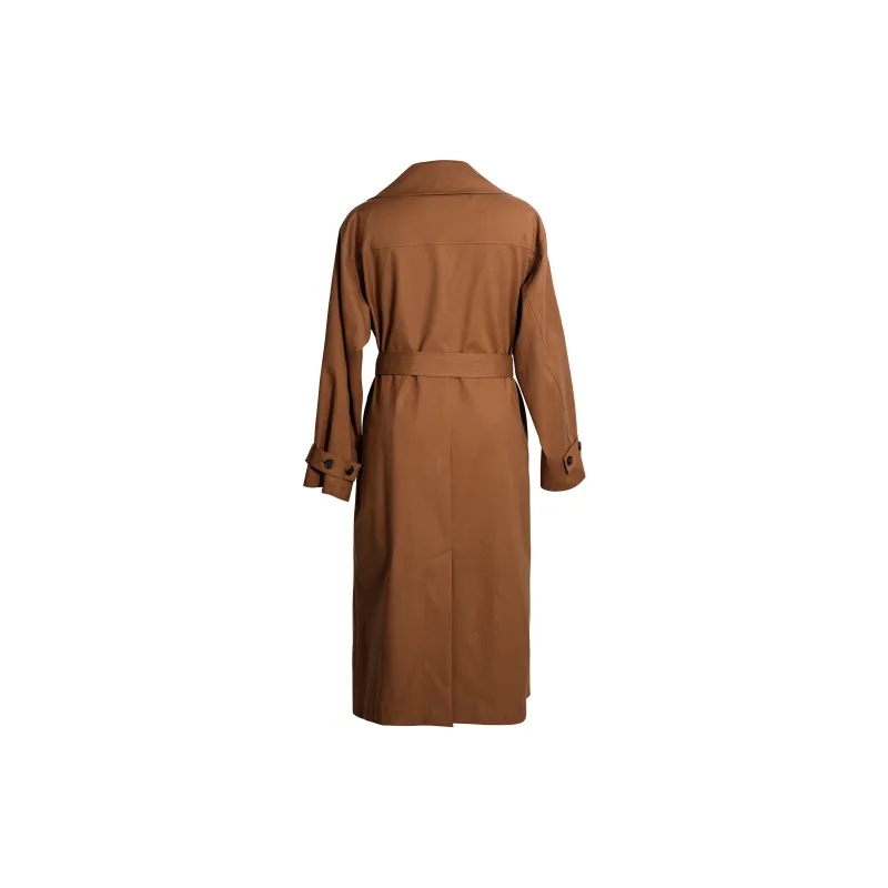 ROEYSHOUSE Trench Coat Women's Coffee-1