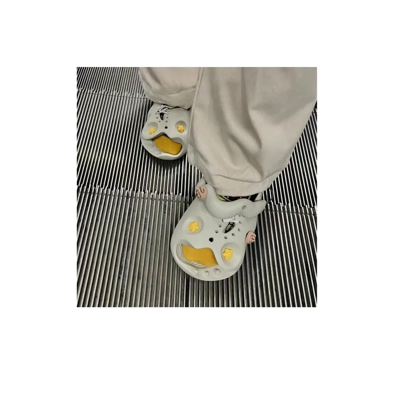 HelloSlippers Mr. Skully Zombie With A Kitchen Knife, Clogs Unisex-7