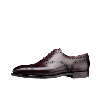 CROCKETT & JONES Westfield Dress Shoes Men's Burgundy