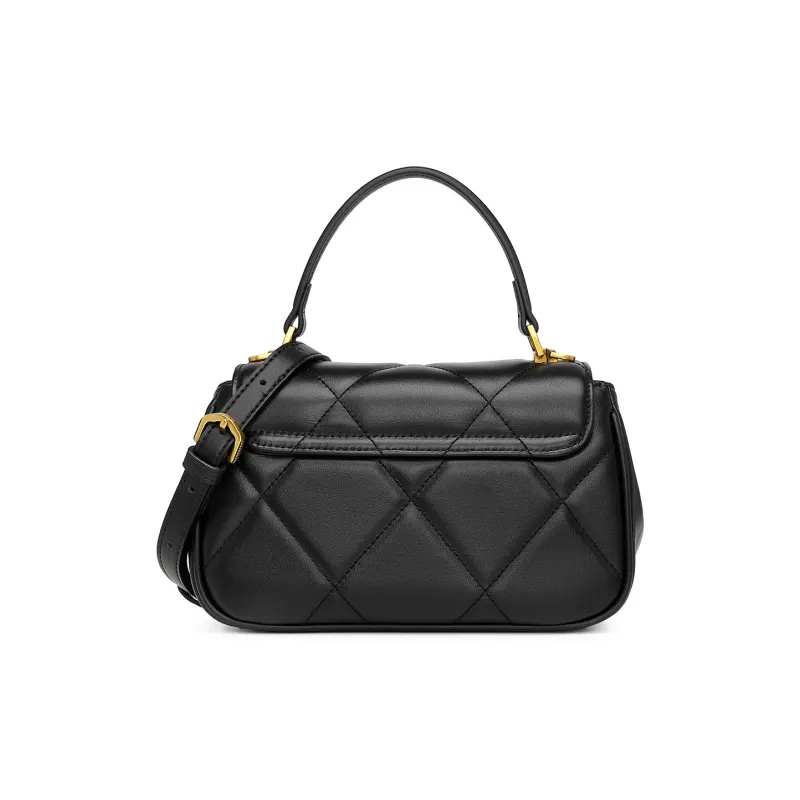 PIERRE CARDIN Top Grain Cow Leather Handbag Crossbody Bag Regular Women's Black/Yellow Brown/Beige-3