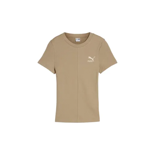 PUMA CLASSICS T-Shirt Women's Khaki
