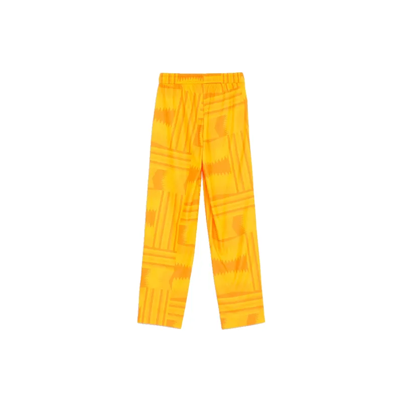 PUMA FTBLCULTURE Knitted Sweatpants Men's Bailey Yellow-1