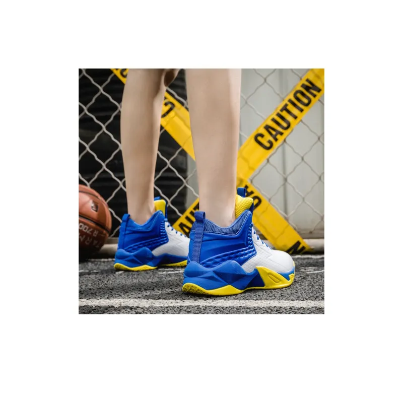 Beta Cushioning Wear Resistant Coverage Support Lightweight Rebound Super Light High Top Basketball Shoes Unisex-38