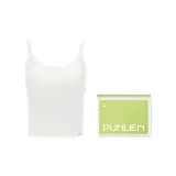 [Midriff Style-High Waistline]Lace Camisole-White