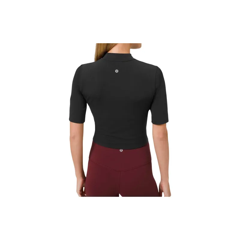 Lululemon T-Shirt Women's Black-1