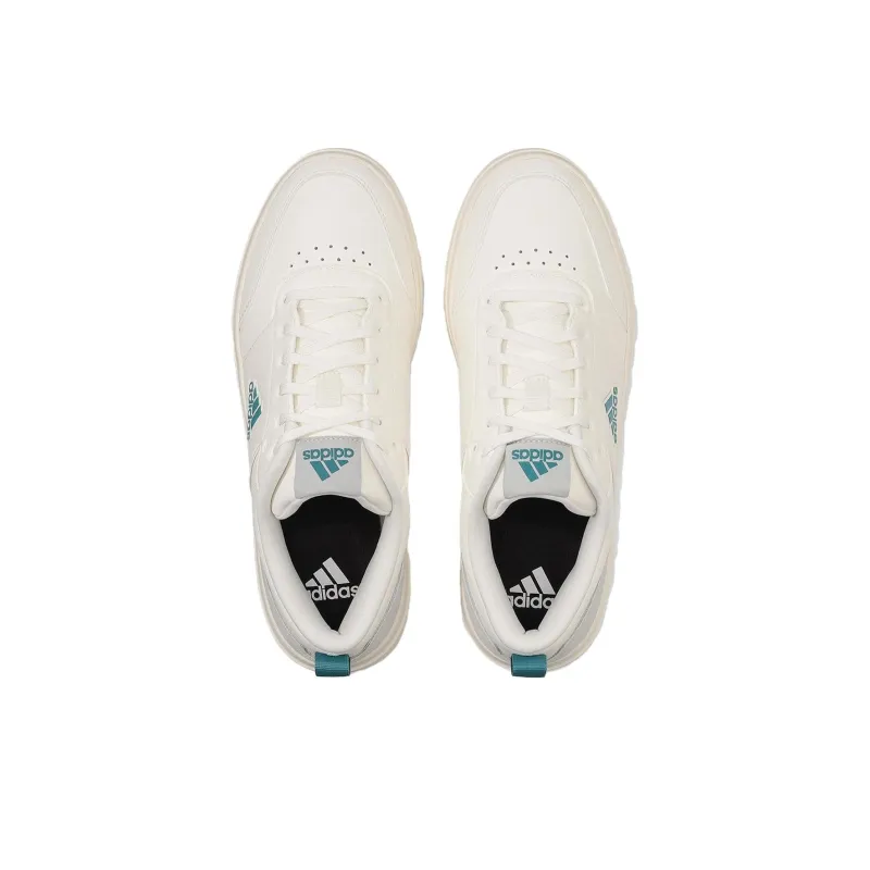 Adidas Cloudfoam Cushioning, Wear Resistant Low Top Skateboard Shoes Men's White-3