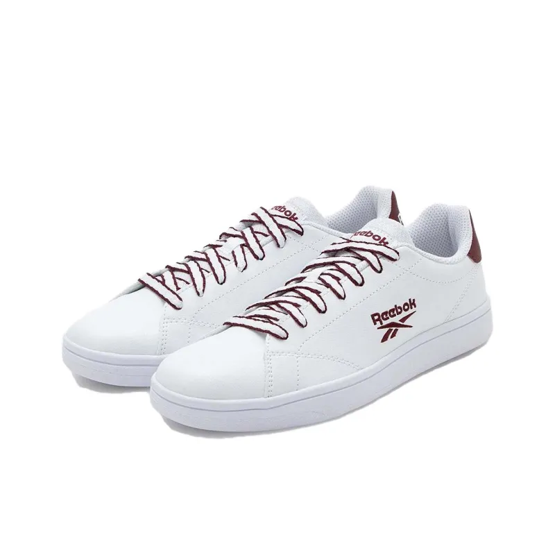 Reebok Royal Complete Anti-Slip Wear-Resistant Low-Top Skateboard Shoes Unisex White-2