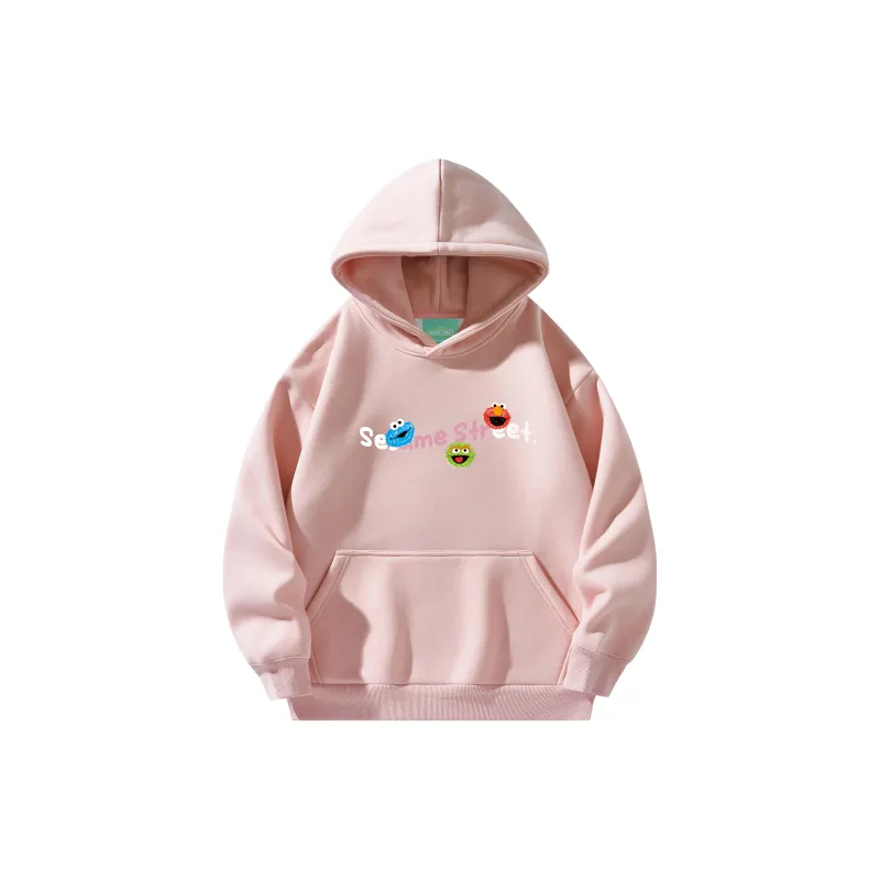 SESAME STREET Sweatshirt Thickened And Fleece Lined Unisex-16
