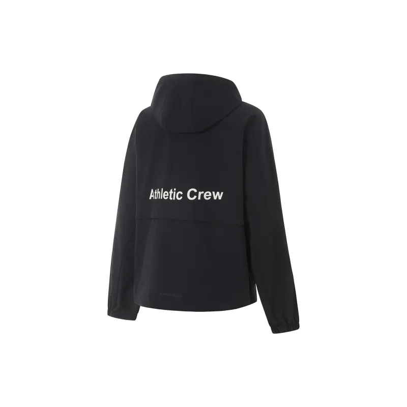 LiNing Lotus Leaf Jackets Coats Women's Black-1