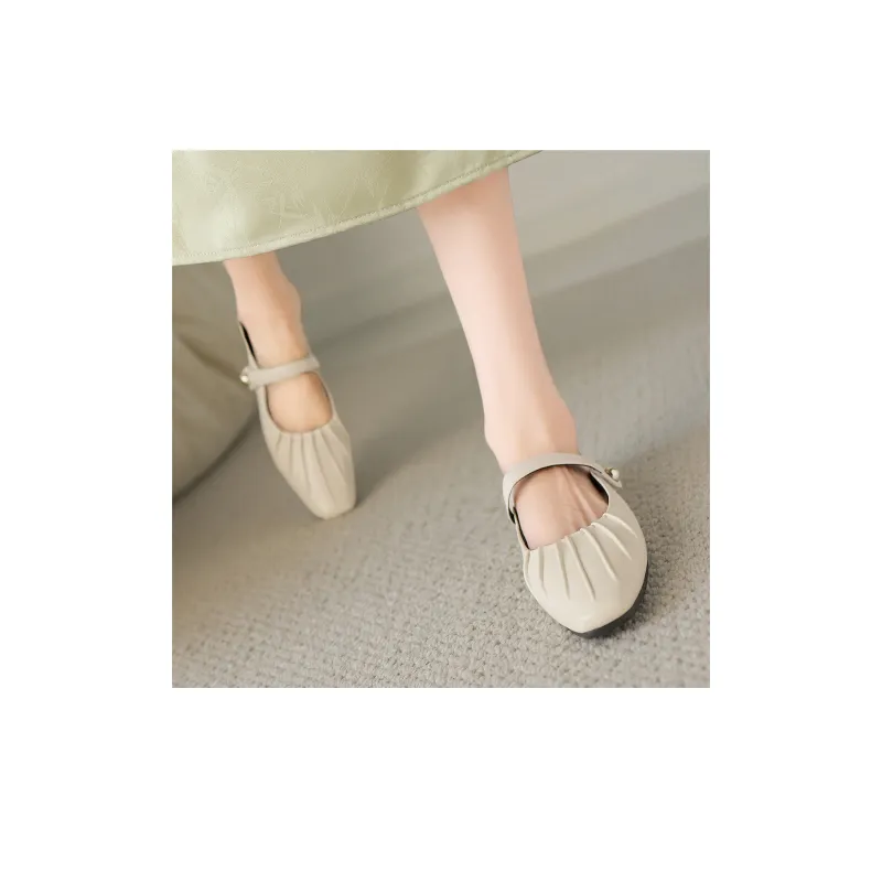 ZHR Vibram Sole Metal Odor Resistant Abrasion Resistant Slip Resistant Wrap toe Slippers Women's-8