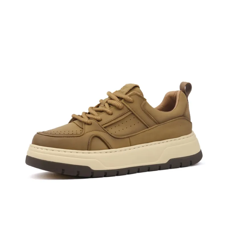 Tide Attack Low Top Skateboard Shoes Men's Umber-1