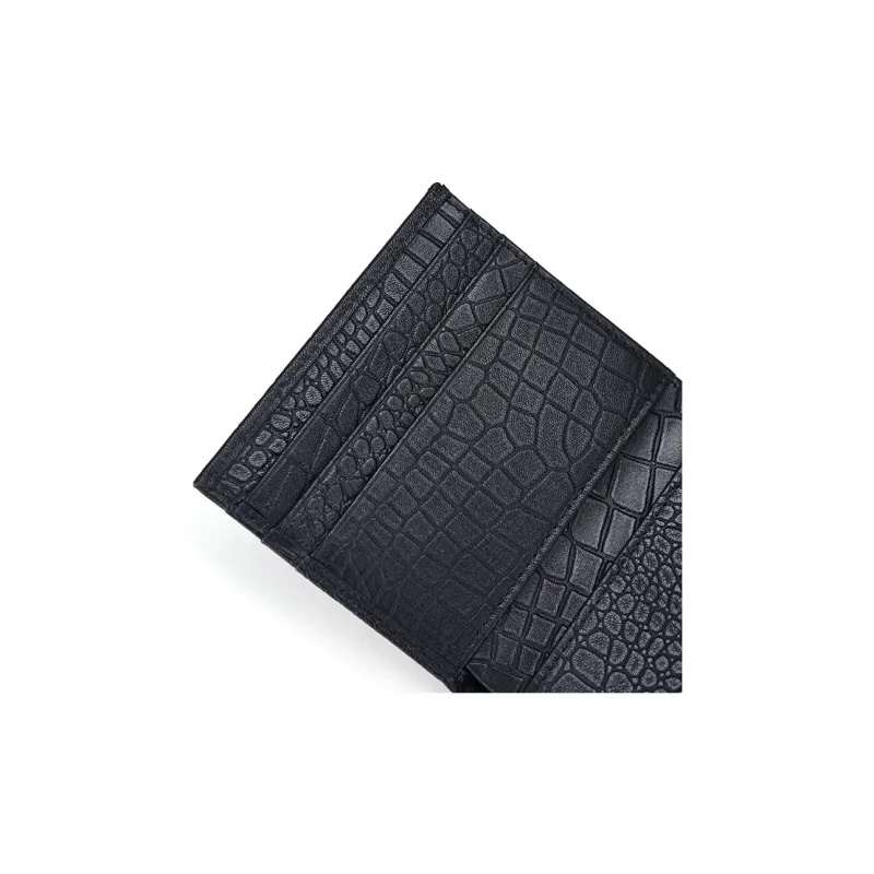 BOSTANTEN Cow Leather Card Holder Regular Men's Black-6