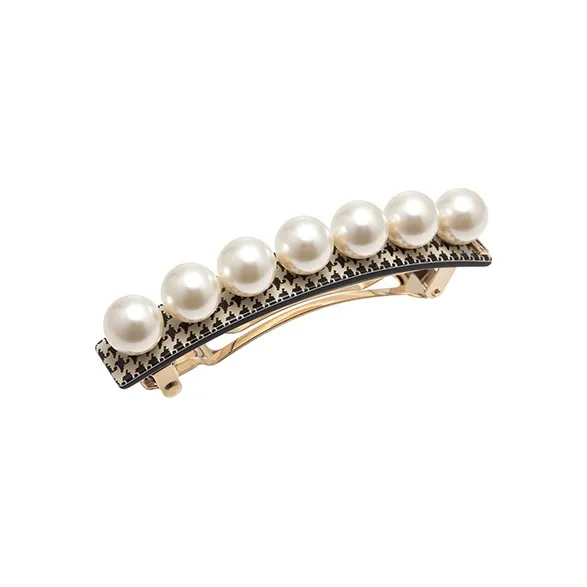 ALEXANDRE DE PARIS Jade Bead 8cm Hair Clip Hair Accessory Headpiece Women's-1