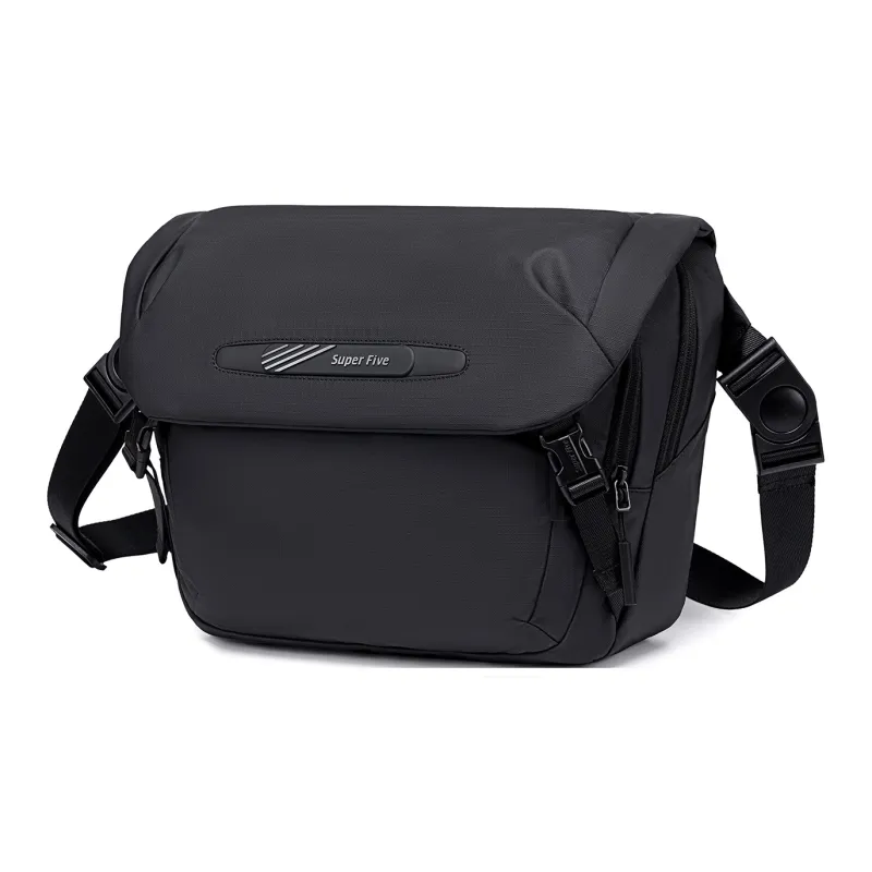 Super Five Polyester/Oxford/Water Repellent Shoulder Bag Unisex Multicolor/Black/Ecru/Gray/Blue-1