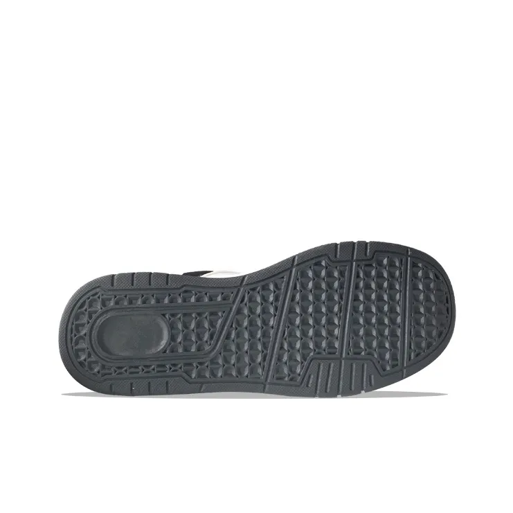 XLAIII Anti Slip And Wear Resistant Lightweight Low Top Skateboard Shoes Unisex White Black-4