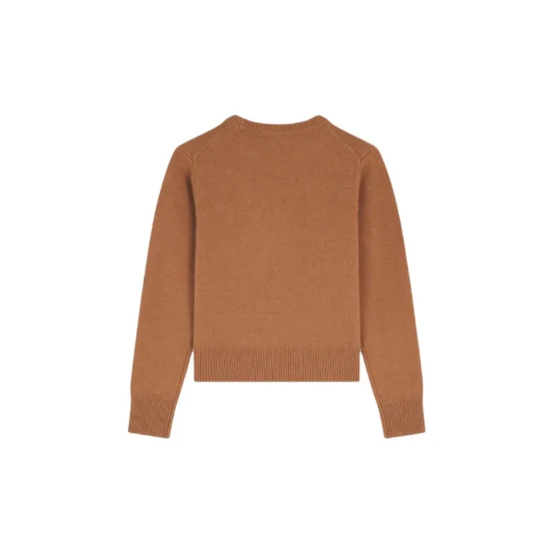 Maison Kitsune Fox Head Intarsia Regular Jumper-1