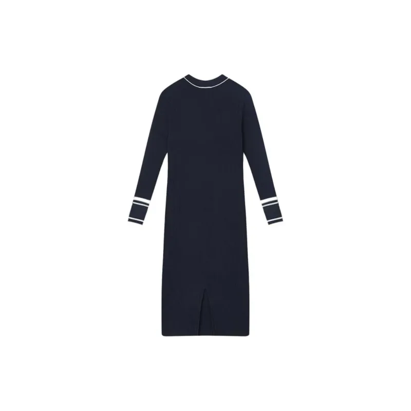 FILA HERITAGE Long Sleeved Dresses Women's Legend Blue-1