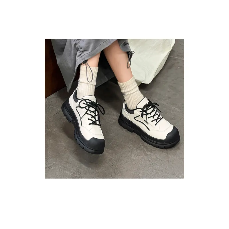 Warrior Anti Slip And Wear Resistant Balance Low Top Casual Shoes Women's White Black-4