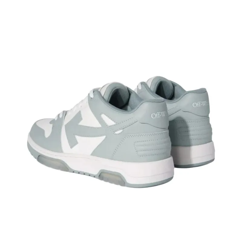 OFF WHITE Out Of Office Ooo Low Tops White Grey-3