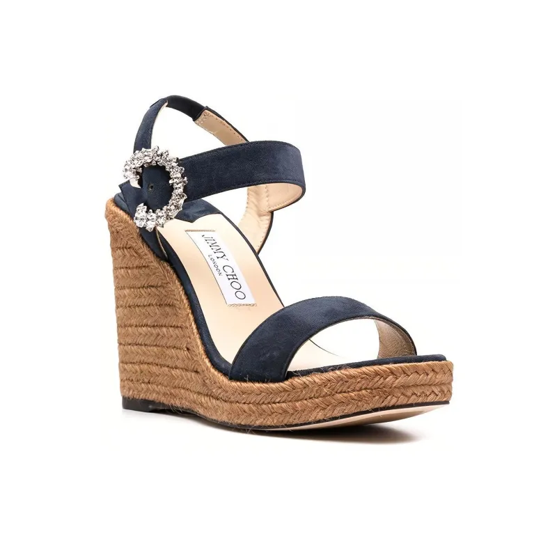 Jimmy Choo Mirabelle Strap Sandals Women's Blue-1