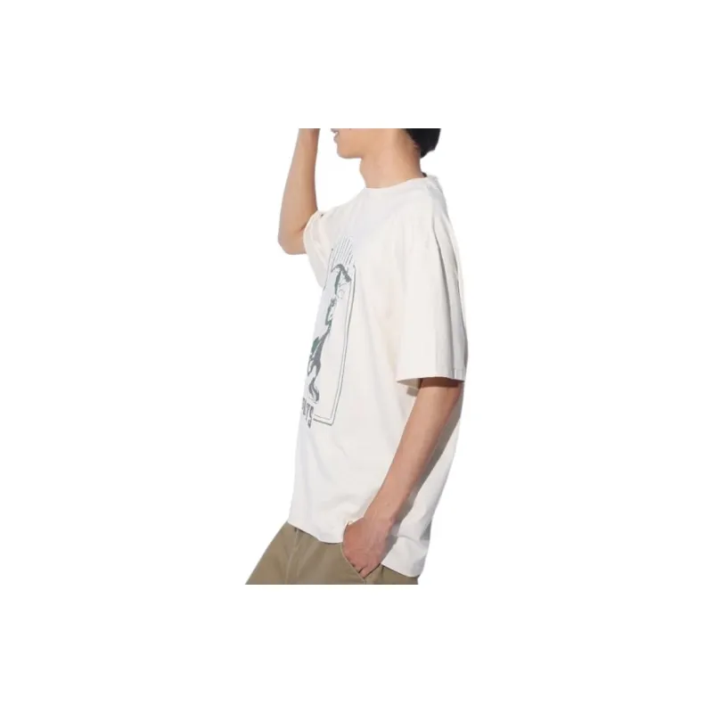 PUMA T Shirts Men Beige-2