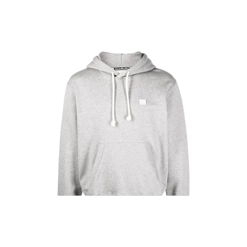 Acne Studios Face Logo Patch Drawstring Hoodie-2