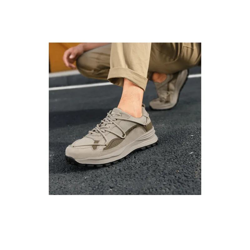 HLA Trendy Versatile Breathable Mesh Casual Shoes With Height Increase Wear-Resistant Athletic Shoes Men's-12
