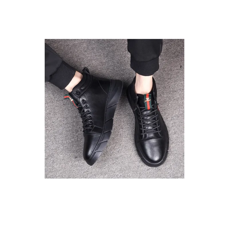 G5 Low Top Casual Shoes Men's Black-6