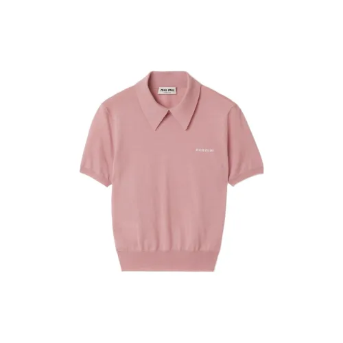 MIU MIU Polo Shirts Women's Light Purple