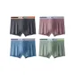 Platinum Gray+Pastel Pink+Denim Blue+Grass Green