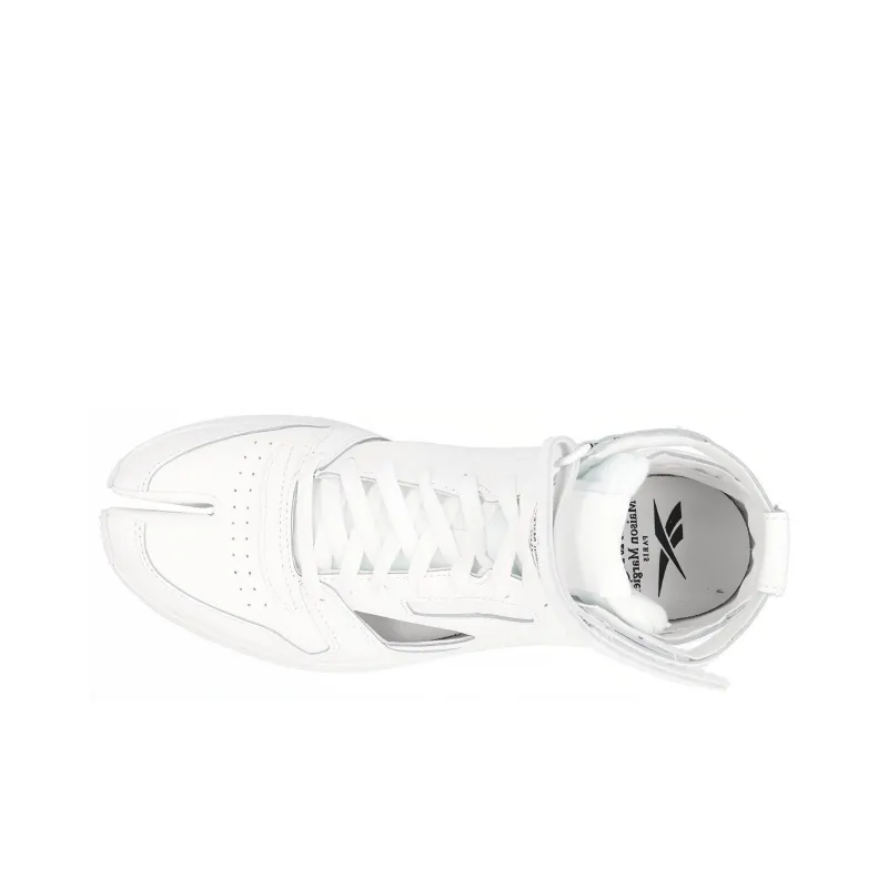 Maison Margiela Tabi Abrasion Resistant Breathable High Top Casual Shoes Men's White-5
